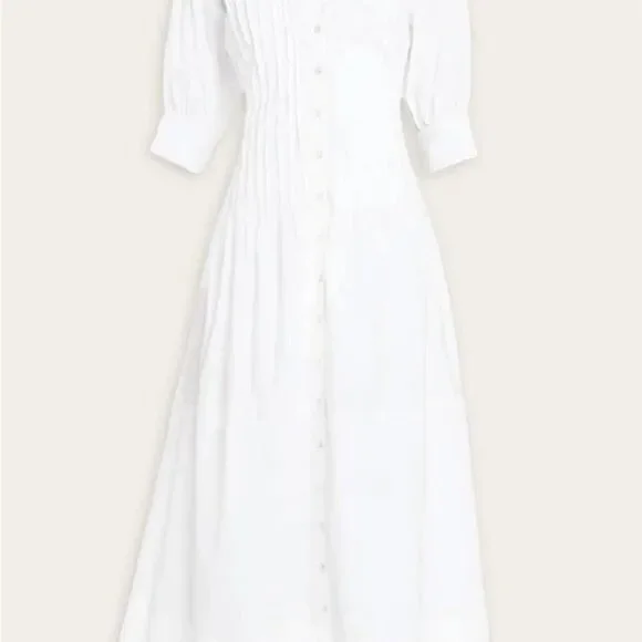 NEW RELEASE-Cinq A Sept - Women’s Monty Dress in White Size 2